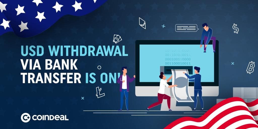 withdrawing USD on CoinDeal